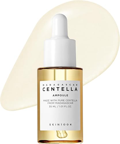 SKIN1004 Madagascar Centella Ampoule, Korean Face Serum with Centella Asiatica for Hydrating & Moisturizing, Soothing Facial Serum for Skin Balance, Korean Skin Care (30ML)