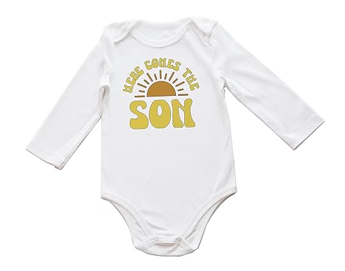First Trip Around The Sun Toddler Shirt Retro One Year Old Shirt First Birthday Boho Onesie Unisex Baby Toddler Tee (0-6 Months, Here Comes The