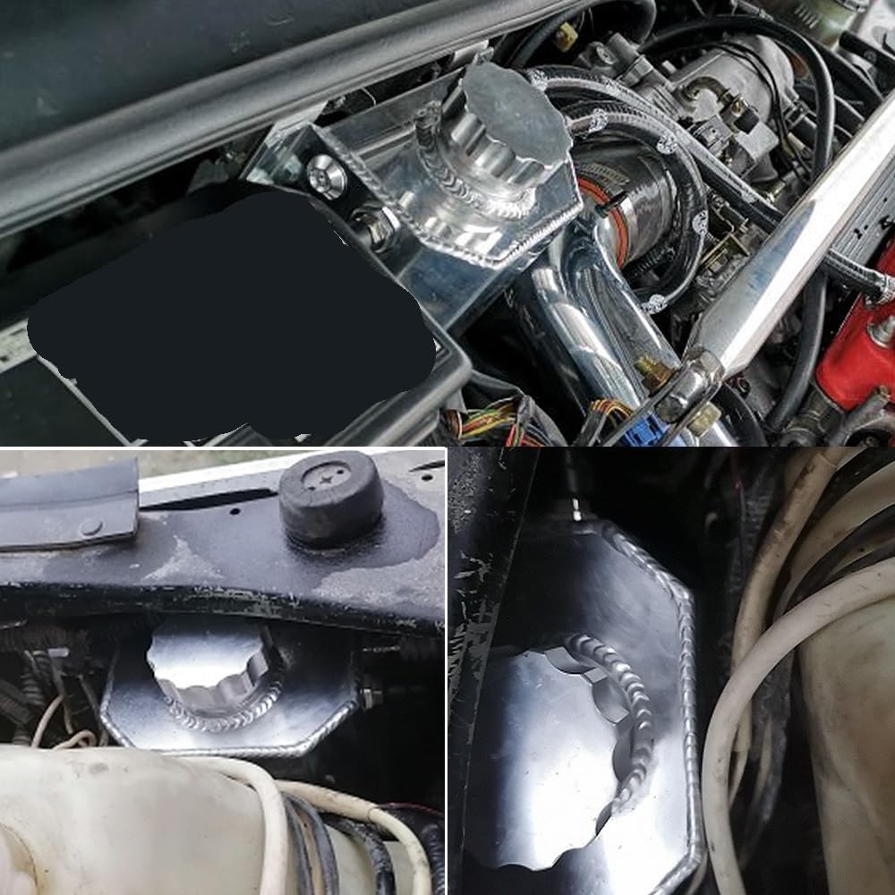 Serbatoio compensazione refrigerante Tanica gas combustibile per olio motore da 2 litri, bottiglia del serbatoio liquido di raffreddamento, troppopieno radiatore TK55BK