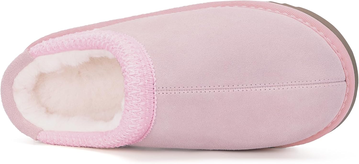 Kids Slippers Boys Girls Clogs Slipper Faux Fur Soft Slip On Suede Warm Winter House Shoes Cozy Anti-Slip Indoor Outdoor Mules - Image 3