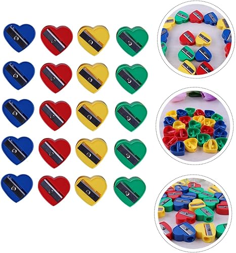 Miniatura 2 de STOBOK Sacapuntas de lápiz de 60 piezas, sacapuntas de un solo agujero, herramientas para niños, divertido estudio de animales, sacapuntas de