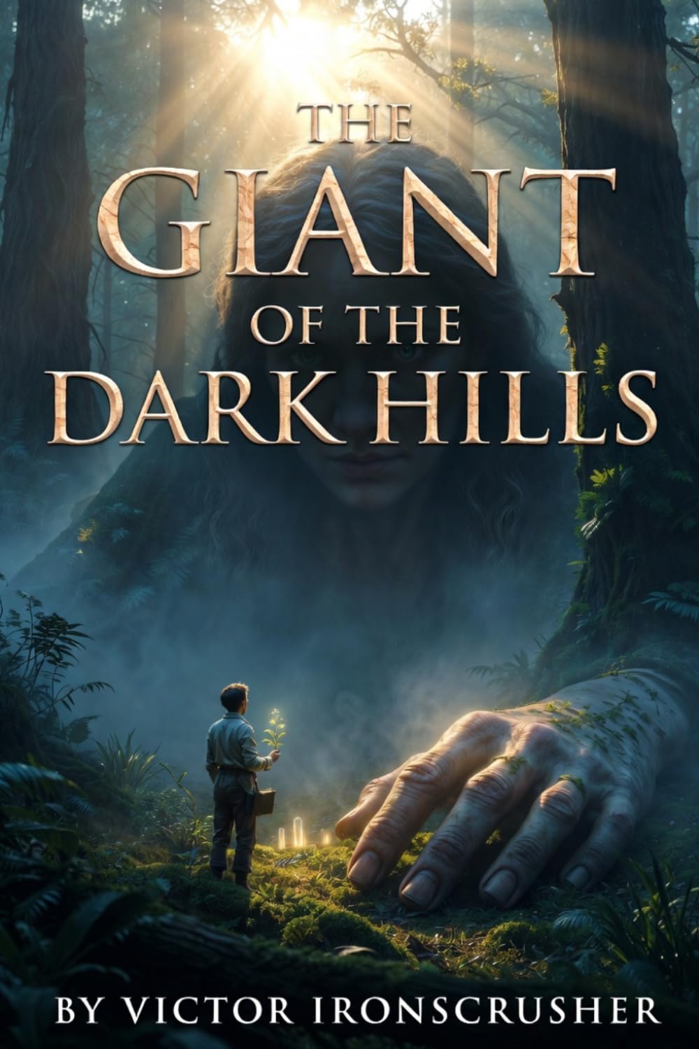 THE GIANT OF THE DARK HILLS: Bilingual French Graded Reader (B1-B2 Intermediate) | Learn French with an Engaging Story of the Last Giant | Essential Vocabulary & Full English Translation.