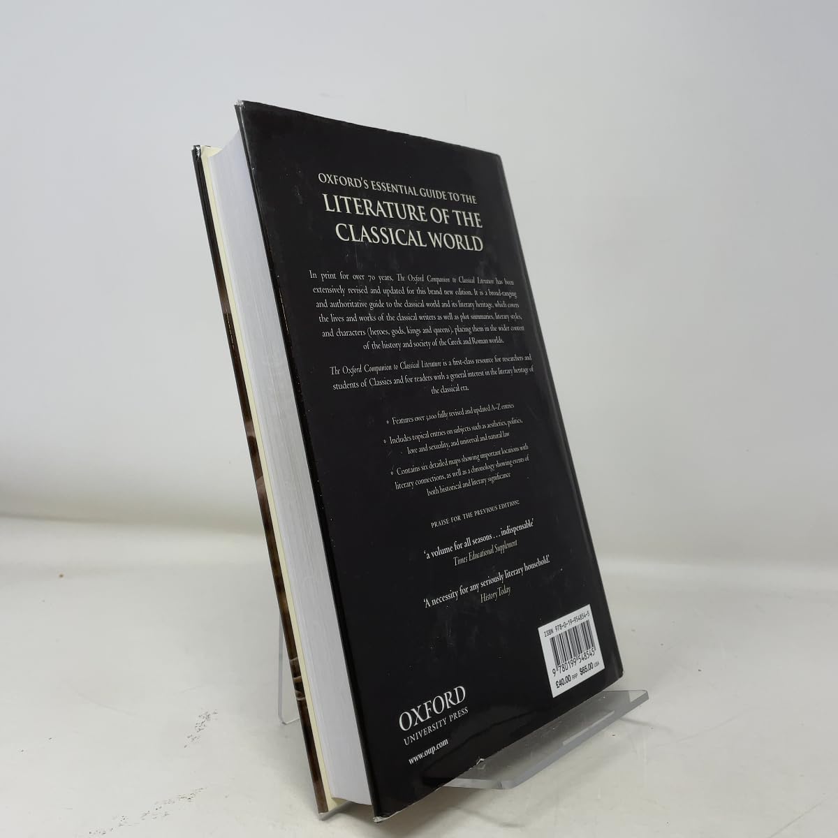 The Oxford Companion to Classical Literature (Oxford Quick Reference)