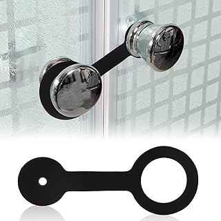 2pcs RV Shower Door Travel Latch Strap, Silicone RV Shower Door Lock Strap Camper Shower Door Latch Accessories for Traveling RV Camper Trailer