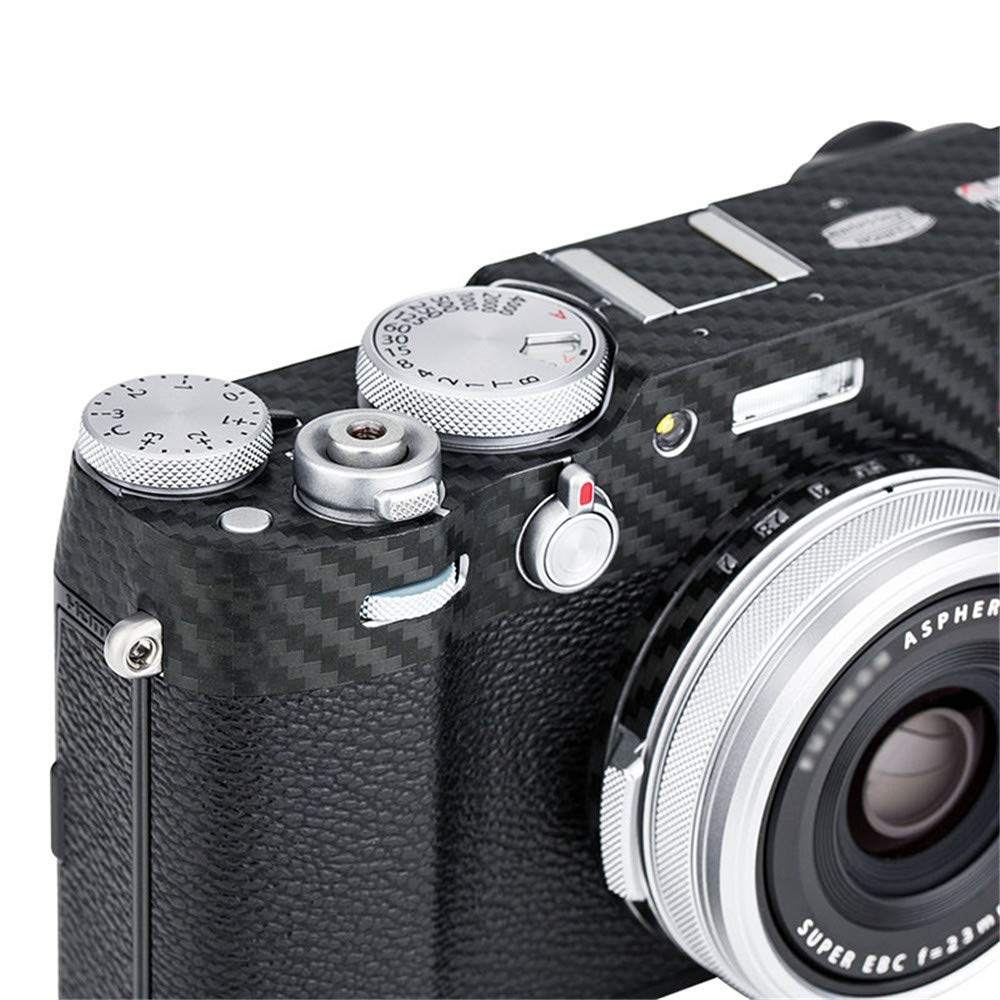 Amazon | カメラ保護レザーフィルム 富士フィルム Fuji X100V カメラ