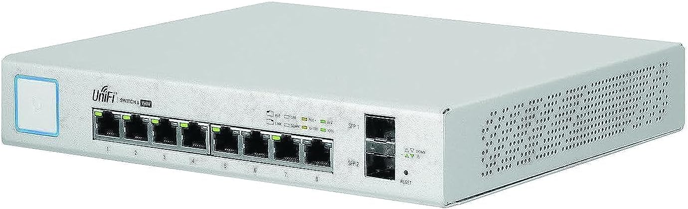Ubiquiti Networks Networks UniFi Switch 8-Port 150 Watts, White