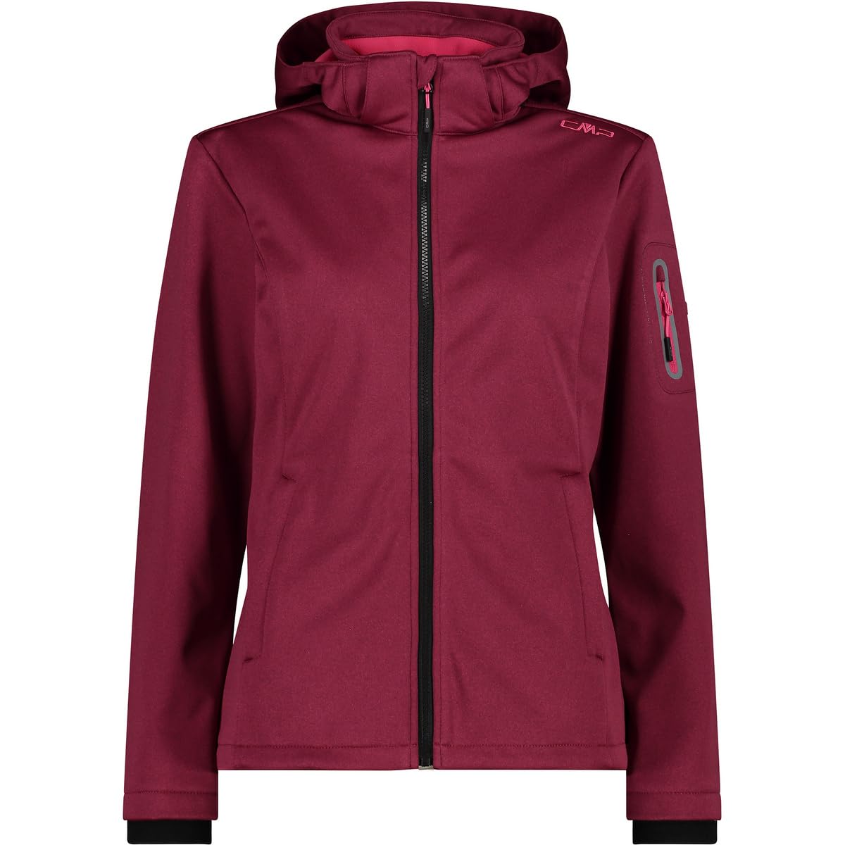 CMP - Woman Jacket Zip Hood, Anemone Mel., L