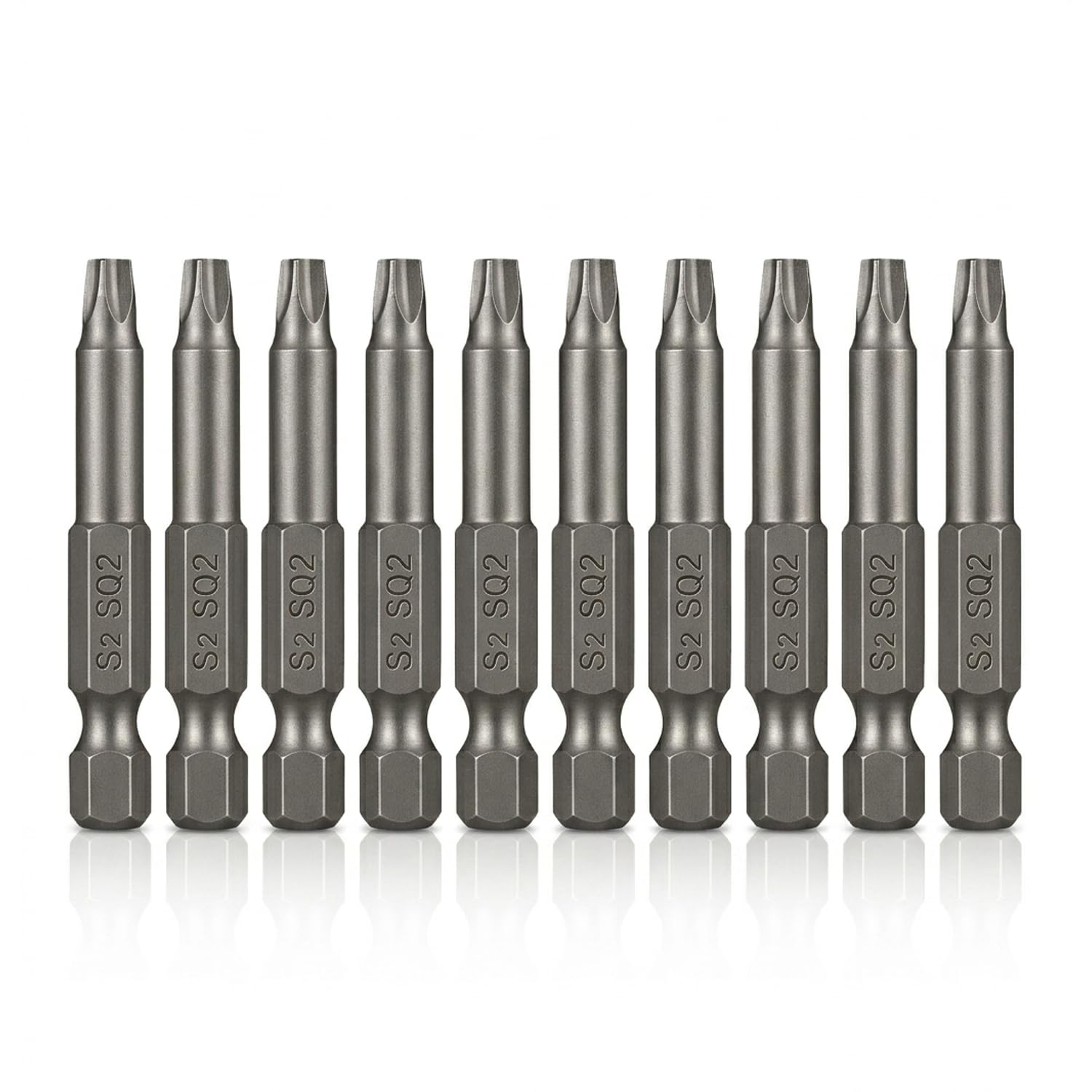Amazon.com: VESTTIO Square Head SQ2 Screwdriver Bit Set 10PCS 1/4