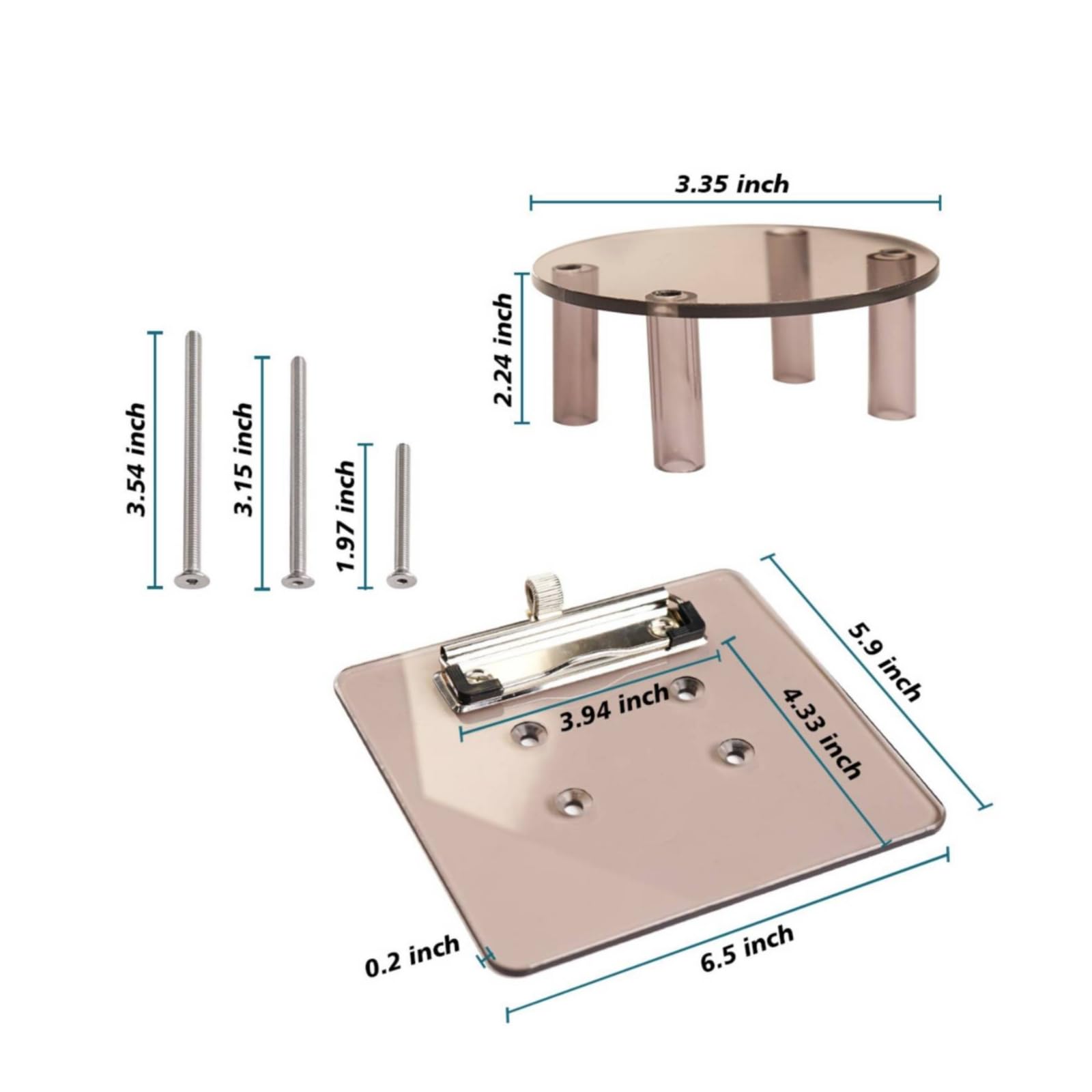 Transparent Scorecard-Halter