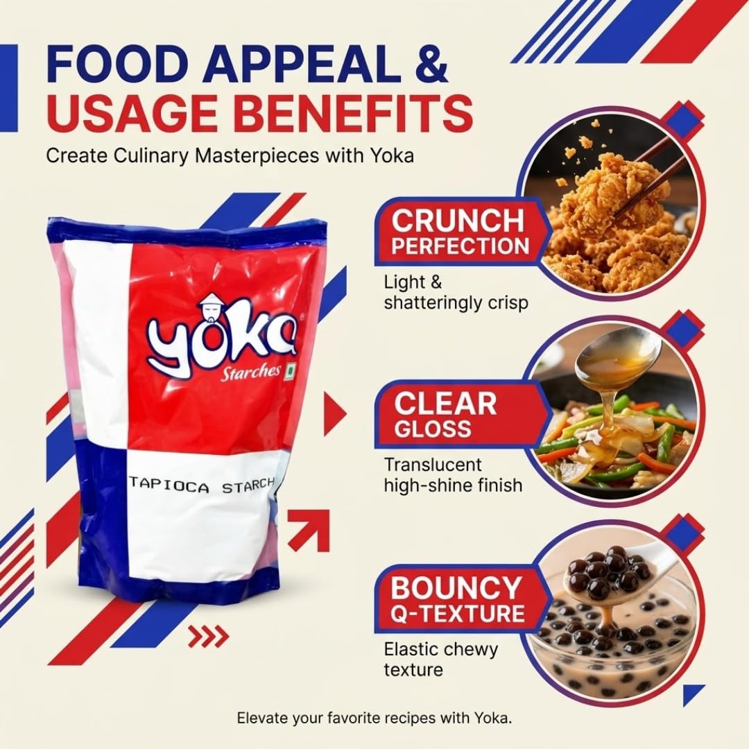 Yoka Tapioca Starch 500gm — Amazon image 6