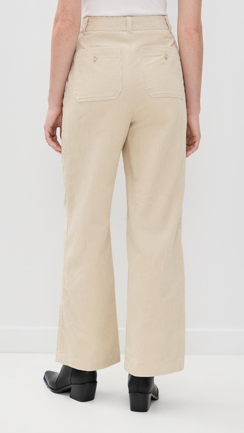 DUNST Women's Semi-Wide Corduroy Slacks - Image 3