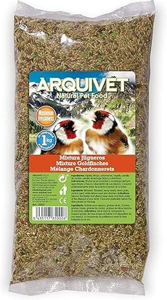 Arquivet Mixtura jilgueros, 1 kg (Paquete de 1) - 1