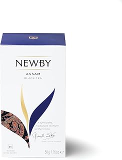 Assam Black Tea by Newby Teas – Individually Wrapped Tea Bags – Bold, Malty Indian Blend