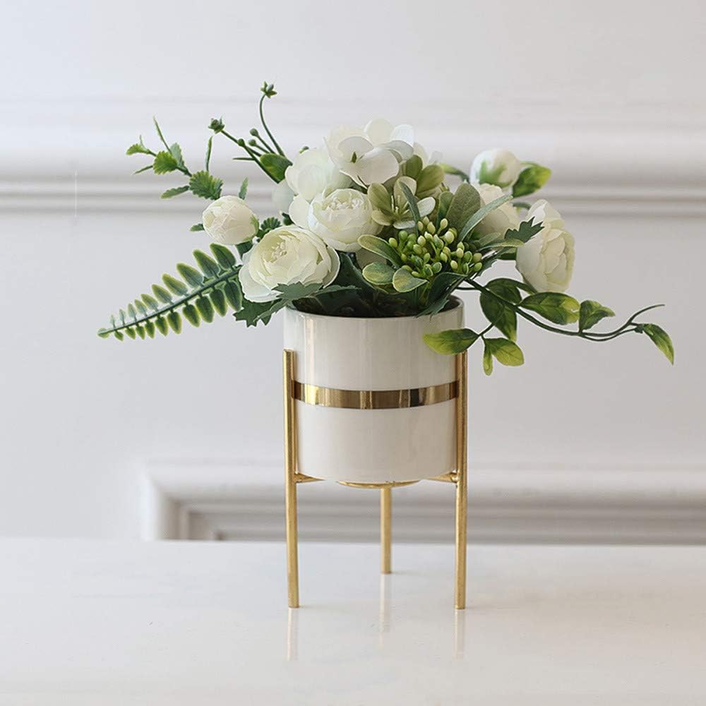 Siberian Husky Garden Stake、Artificial Flowers Potted Artificial Plants Fake Flowers Faux Flowers Simulation Flowers