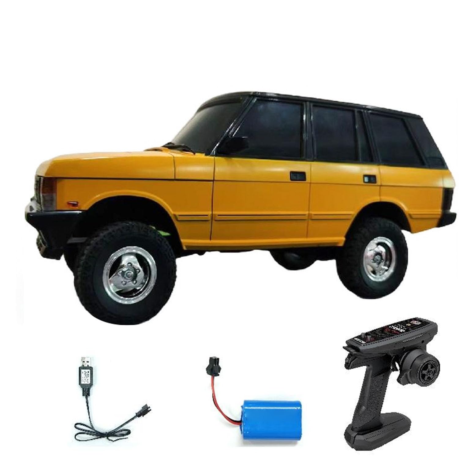 wheelfun 1/18 2.4G RC Rock Crawler Car LDRC Ld18401 4Wd Remote Control Climbing Car Simulation SUV Vehicles Brushed Motor Esc Servo RTR Hobby Grade