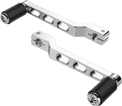 Motorcycle Heel Toe Shift Lever Brake Pedals, Shift Peg for Harley Davidson Softail Touring Road Glide Street Glide Levers Road King Glide Trikes Shifter Levers
