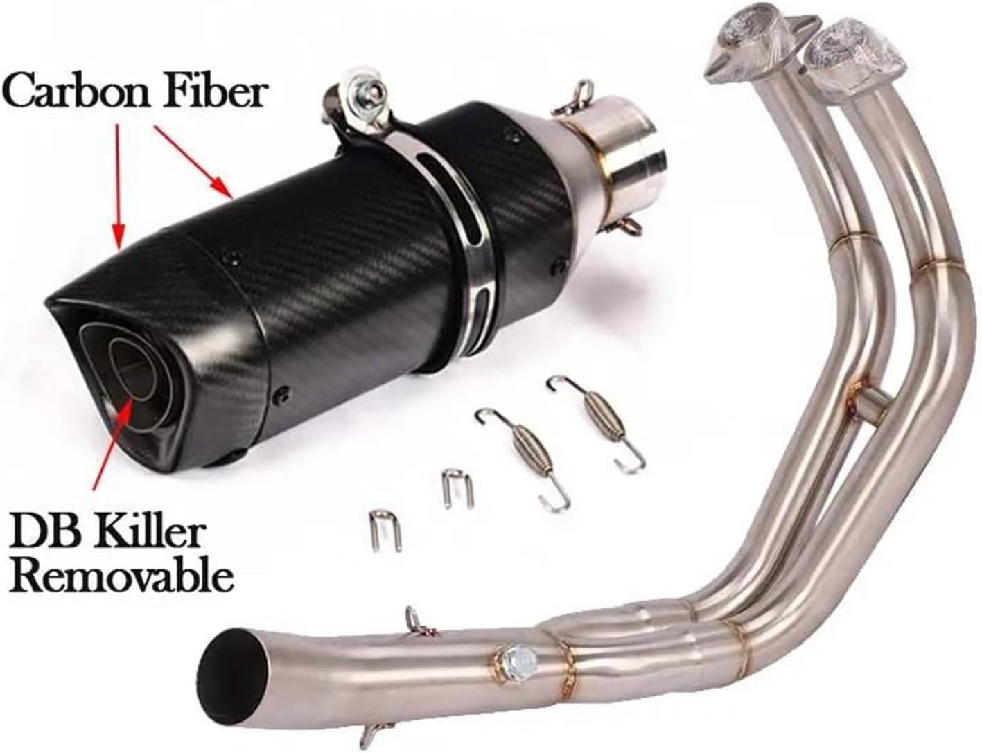 排気システム オートバイ排気管システム ヘッダー フロントリンク