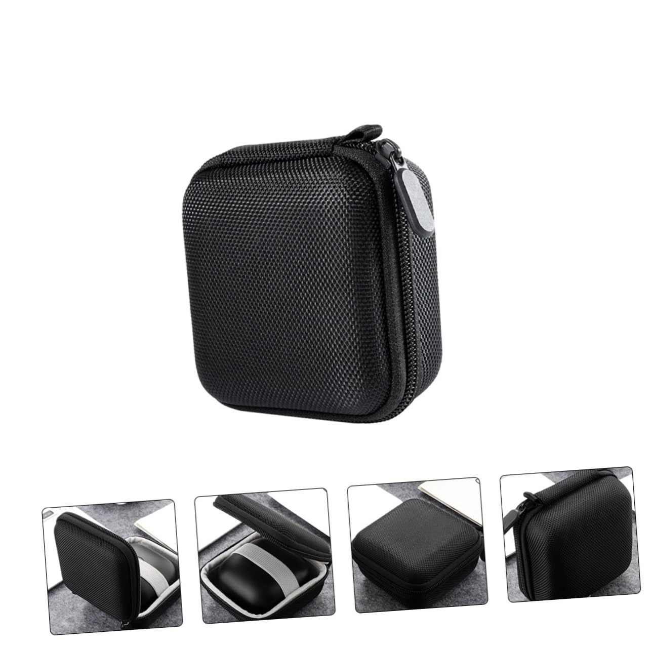 Gadpiparty 2piezas Estuche Protector para Auriculares Inalámbricos Funda y Ligera Bolsillo para Cables Diseño Antigolpes y Antirayaduras Compatible Pro y Otros Modelos para Viajes y