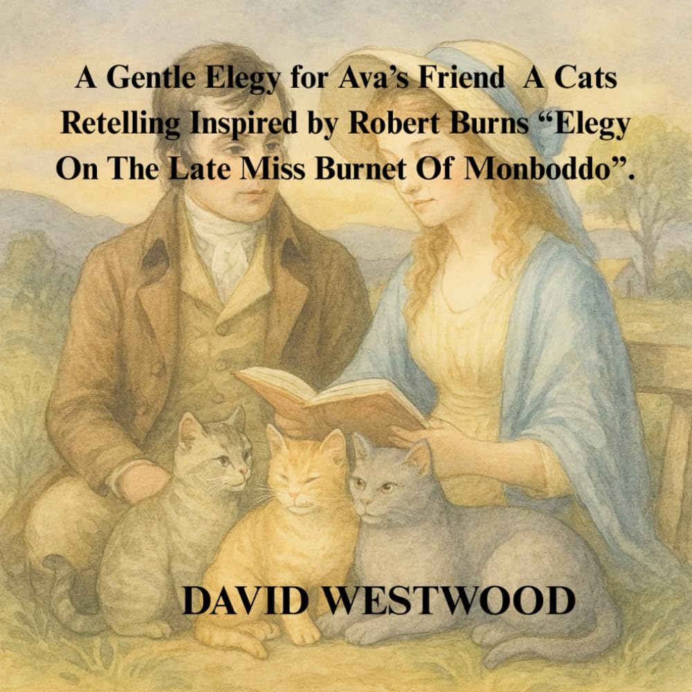 A Gentle Elegy for Ava’s Friend A Cats Retelling Inspired by Robert Burns “Elegy On The Late Miss Burnet Of Monboddo”. (Robert Burns for children)