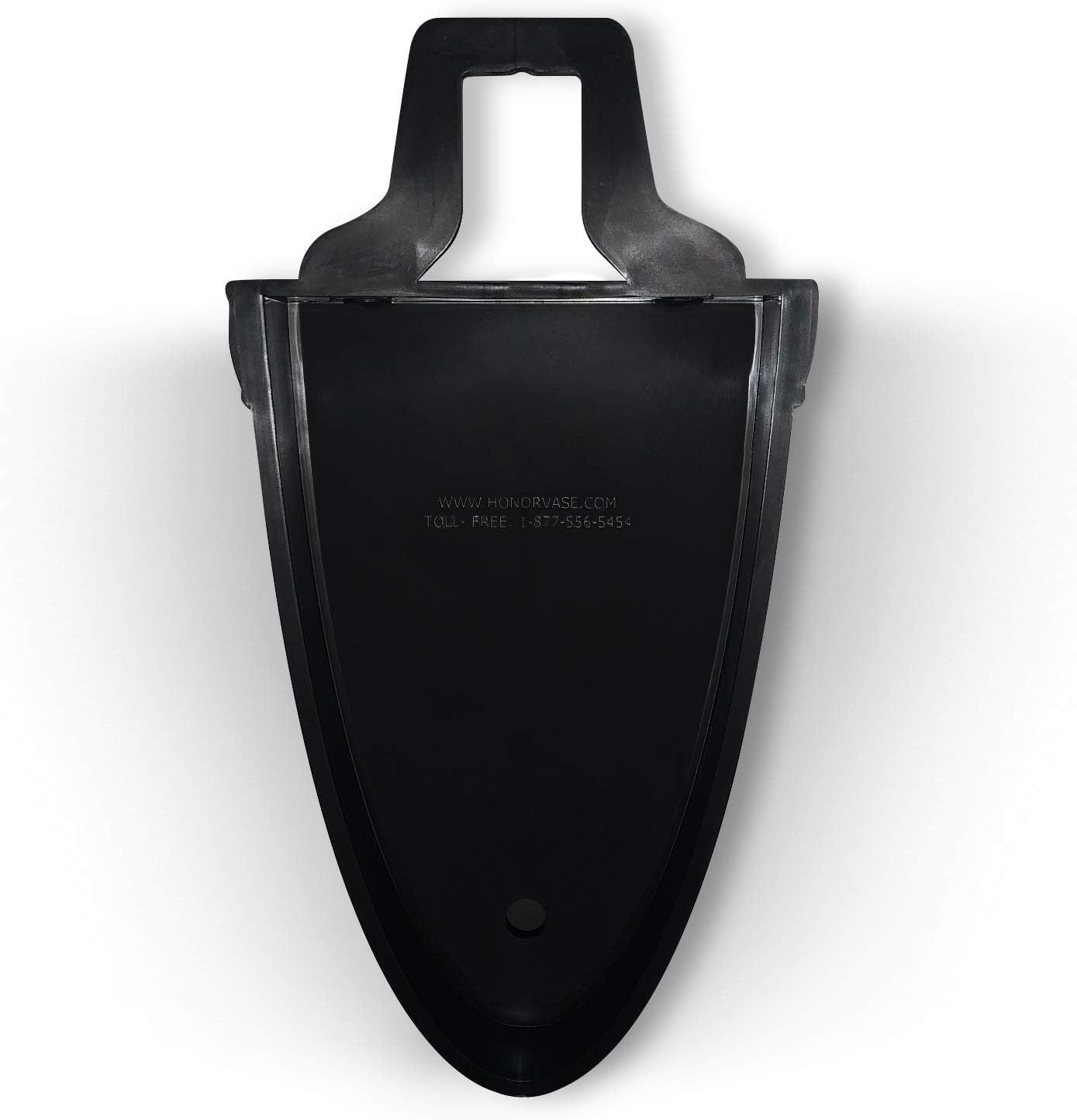 Generic Flat Mausoleum Vase for Cemetery Decorations Mausoleum, Mausoleum Wall Vases, Vase for Cemetery, Plastic Cemetery Vase, Niche Vase, Crypt Vase (Pewter)