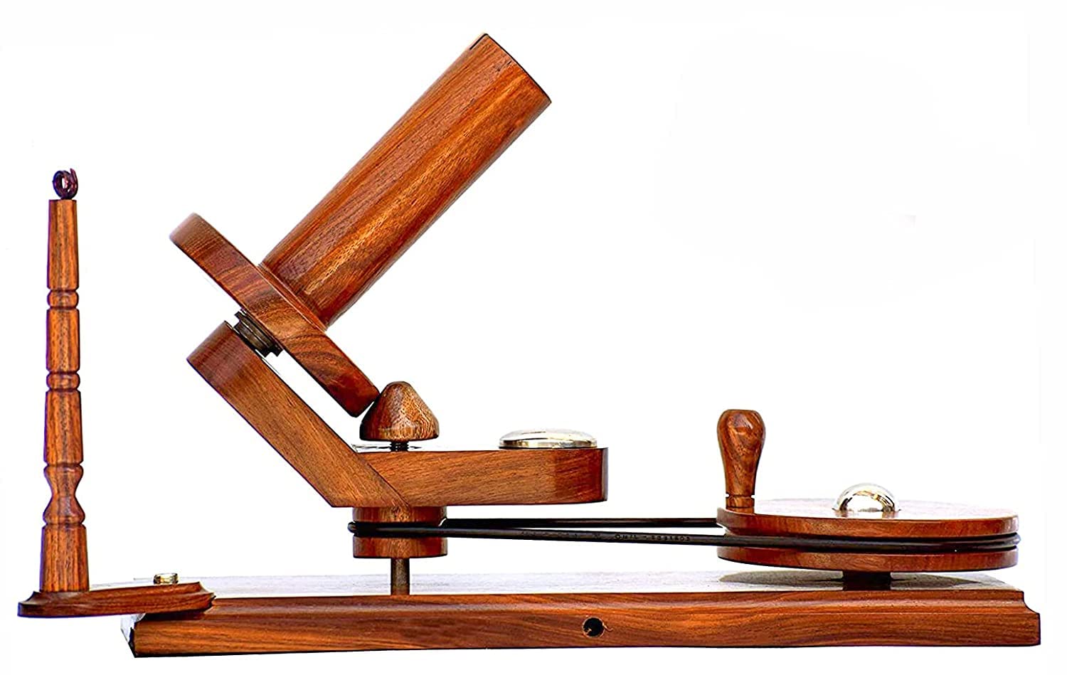 Premium Wooden Handcrafted Yarn Ball Winder | Sheesham Wood Swift Yarn Holder | Wool & Thread Winding Tool for Knitting & Crochet | Durable, Smooth & Easy to Use-image-48