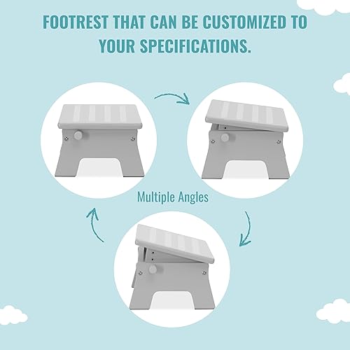 Miniatura 10 de Dream On Me Reposapiés de lactancia ajustable Ease-Up