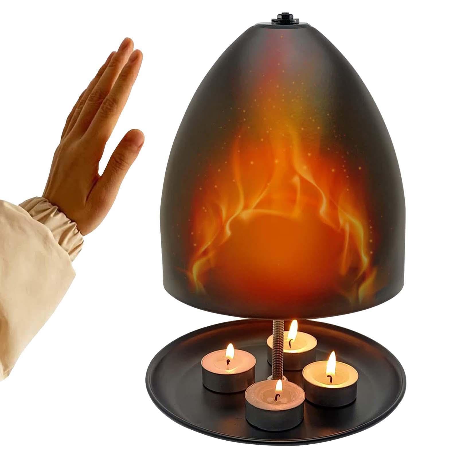 Tea Light Candle Heater, Tea Light Oven Metal Radiator, Tealight Heater Tea Light Oven Candle Holder, Tea Light Heater, Candle Heater For Indoor Bedroom Garden Patio Centerpieces Decor (No Candles)