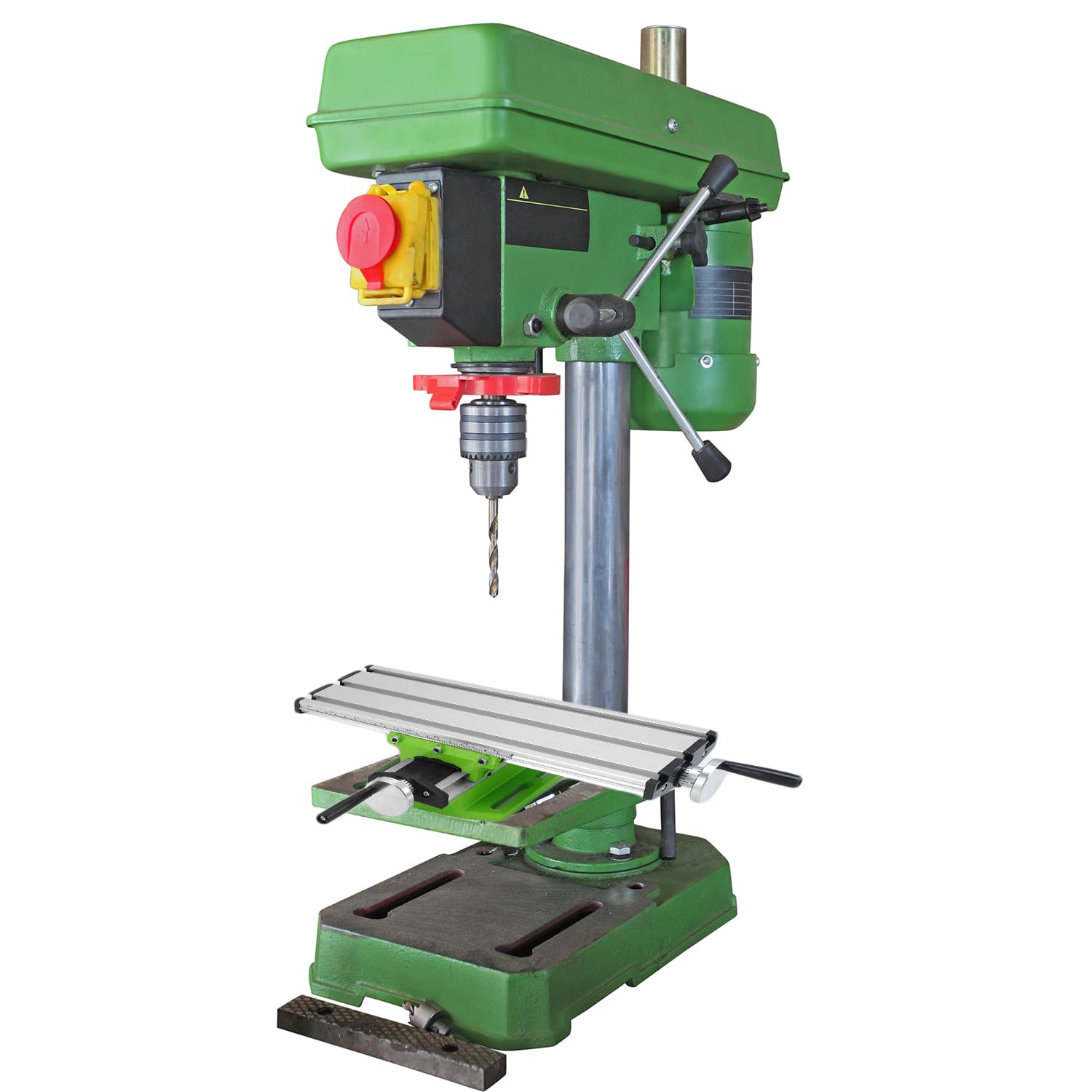 QWORK® Multifunktions-Arbeitstisch, Frästisch Arbeitstisch Maschine, Kreuztisch, für Tischbohrständer, 310 x 90 x 78 mm
