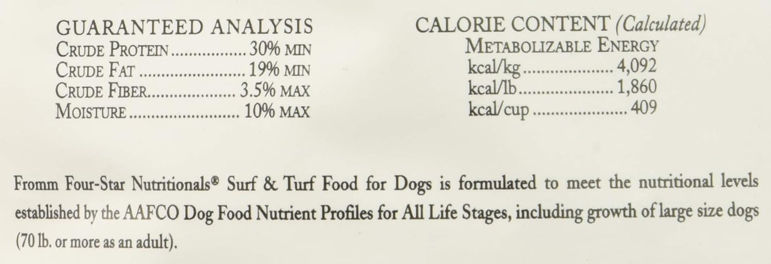 is fromm aafco approved