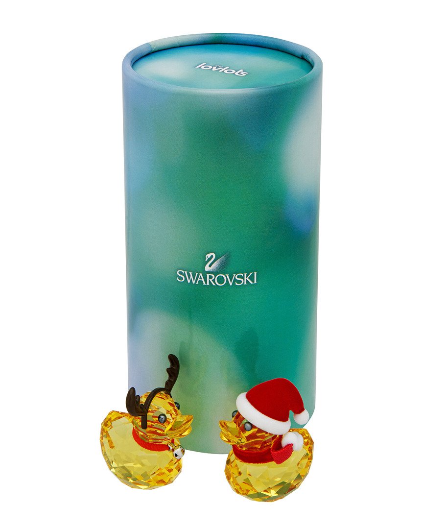 Amazon | Swarovski Crystal #5004497 Lovlots Happy Duck - Santa