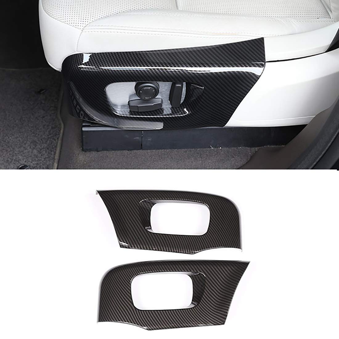 ABS Car Seat Side Cover Frame Trim For Velar RR Sport 2018,For Discovery 5 L462 LR5 2017-2018
