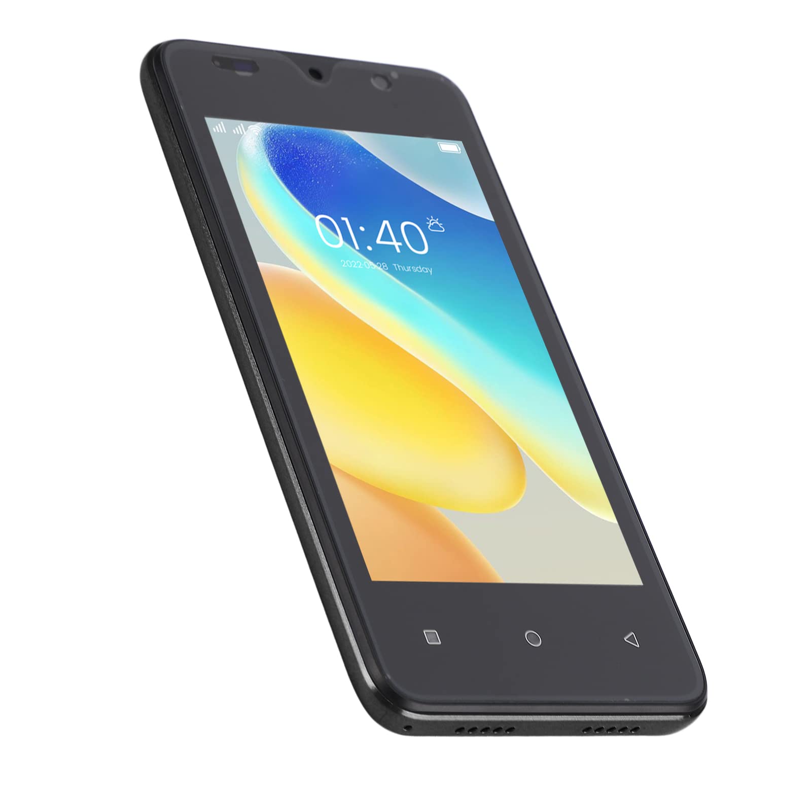 ciciglow Y53S Schermo HD da 4,66 Pollici 2 GB di 32 GB Dual SIM Phone Face Recognition Ultra Thin Dual Standby Smartphone (black)
