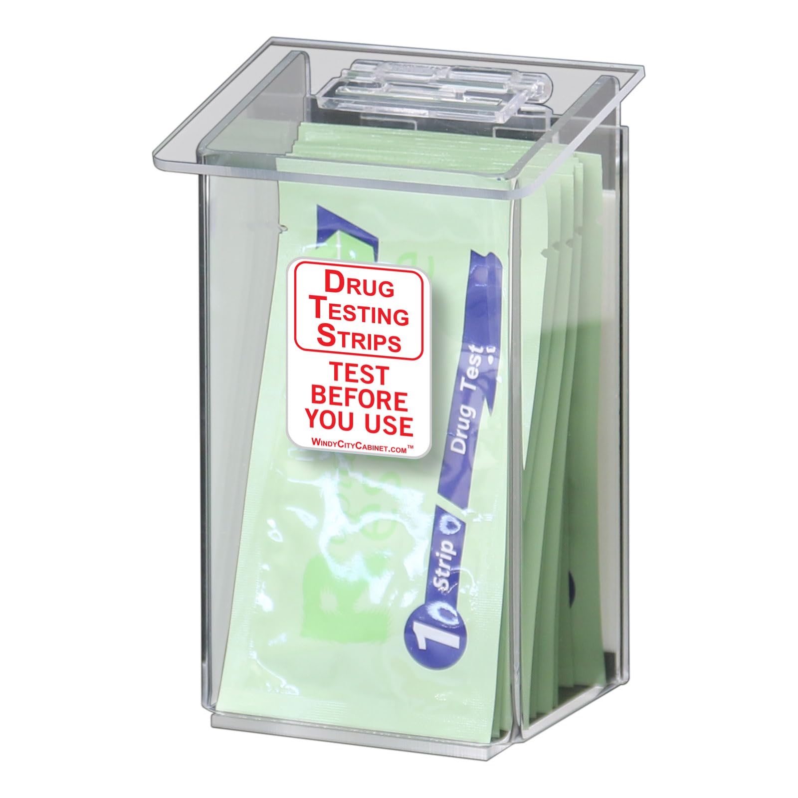 Windy City Cabinettest Strip Holder For Testing Envelopes Test