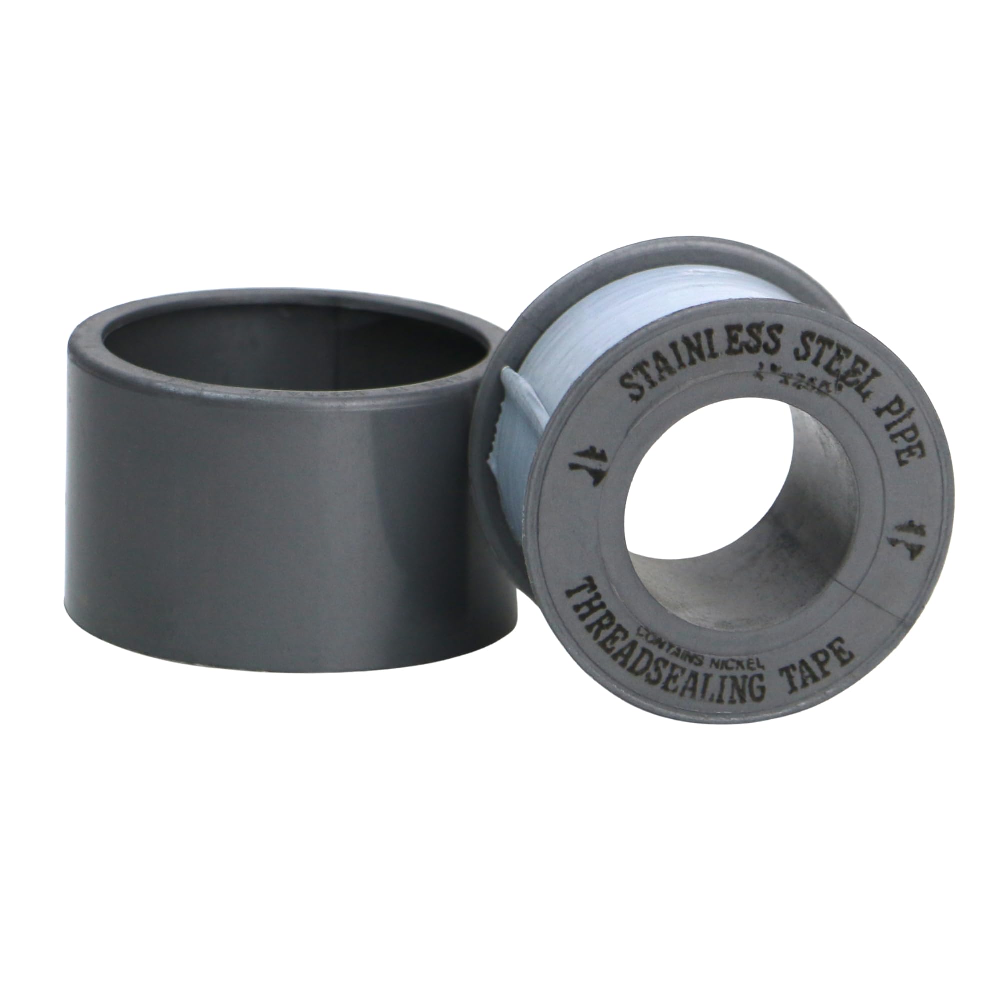 Silver Edelstahl-Gewindedichtband: 1/2 in. x 260 in. (Silber)