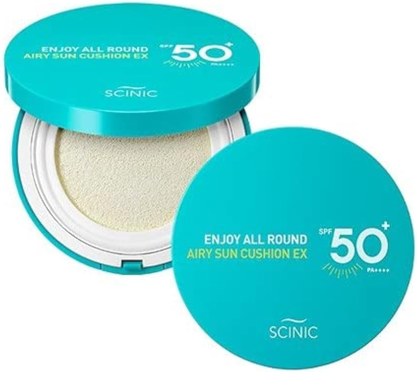 [SCINIC] Enjoy All Round Airy Sun Cushion EX SPF 50+ PA++++ 25g