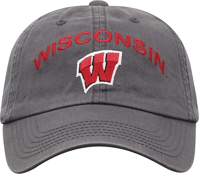 Wisconsin Collegiate Adjustable Hats - Image 2