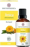 PHYTOTERAPICA - Extrato Oleoso de Arnica Montana - Aromaterapia - Pele e Cabelo - Utilizado em massagens, aquece e relaxa - 100% Natural - 50ml