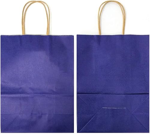 Miniatura 83 de Azowa - Bolsas de papel de estraza con asas para cosas para fiestas, para llevar regalos también