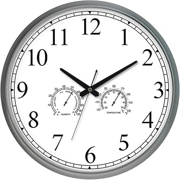 Clock for Outdoor Weatherproof Outdoor Garden Clock Outdoor Wall Clock Waterproof Outdoor Clocks The Weatherproof Wall Clocks Clock Garden Clocks Wall Outdoor Station Clock Large Waterproof 18 Inches