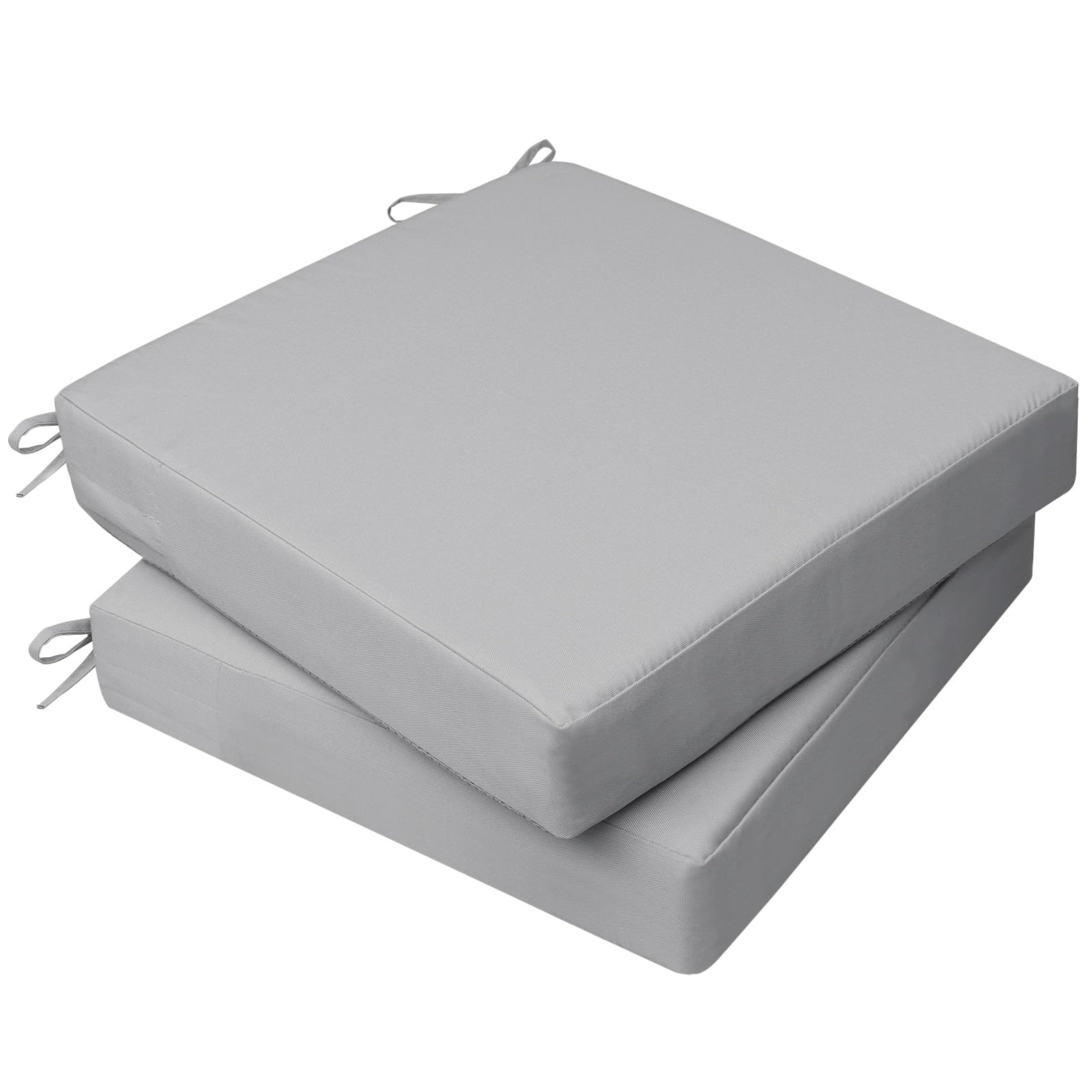 AAAAAcessories Outdoor Chair Cushions, 21 x 21 x 3 inches, Set of 2