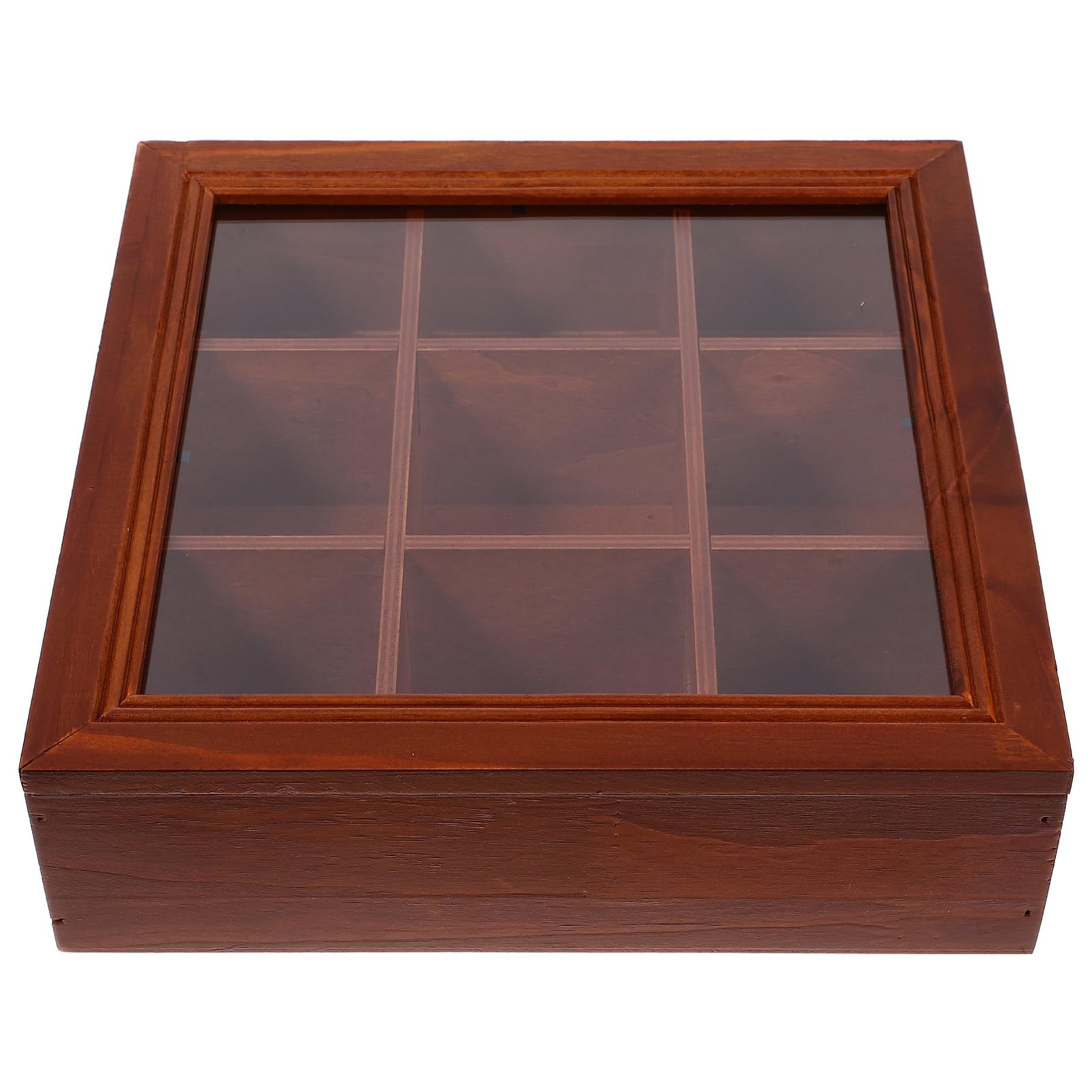 Caja De Almacenamiento De Madera Organizador De Sobres De Té y Azúcar Soporte Para Paquetes Para Cafeterías y Restaurantes
