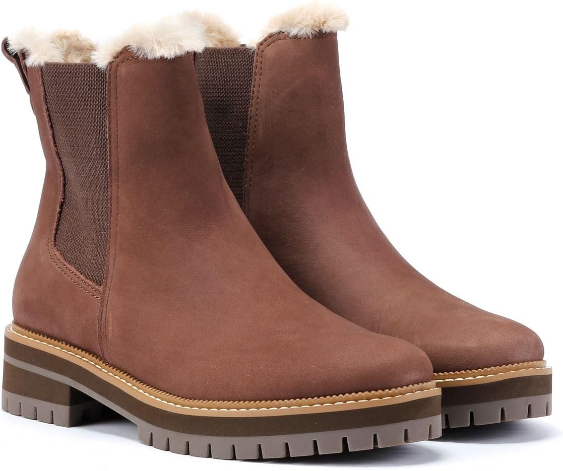 TOMS Bennet Damenstiefel Aus Braunem Nubukleder