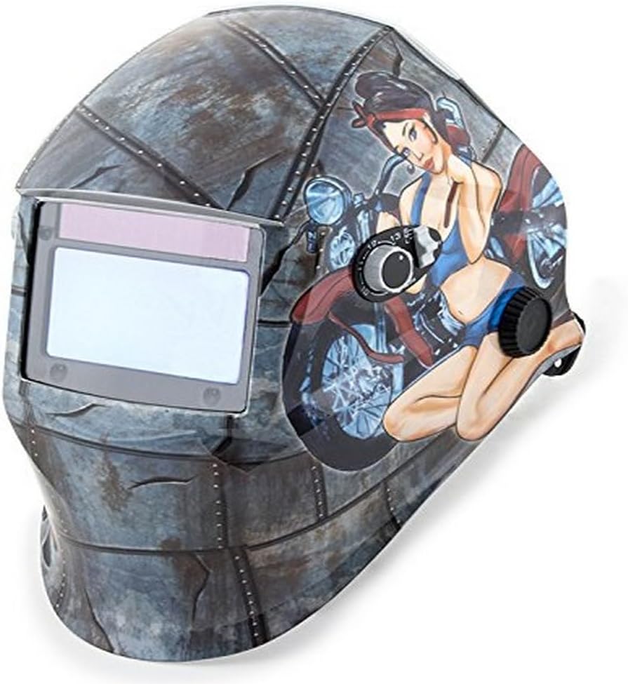 Shop Iron 45000 Solar Powered Auto Darkening Welding Helmet