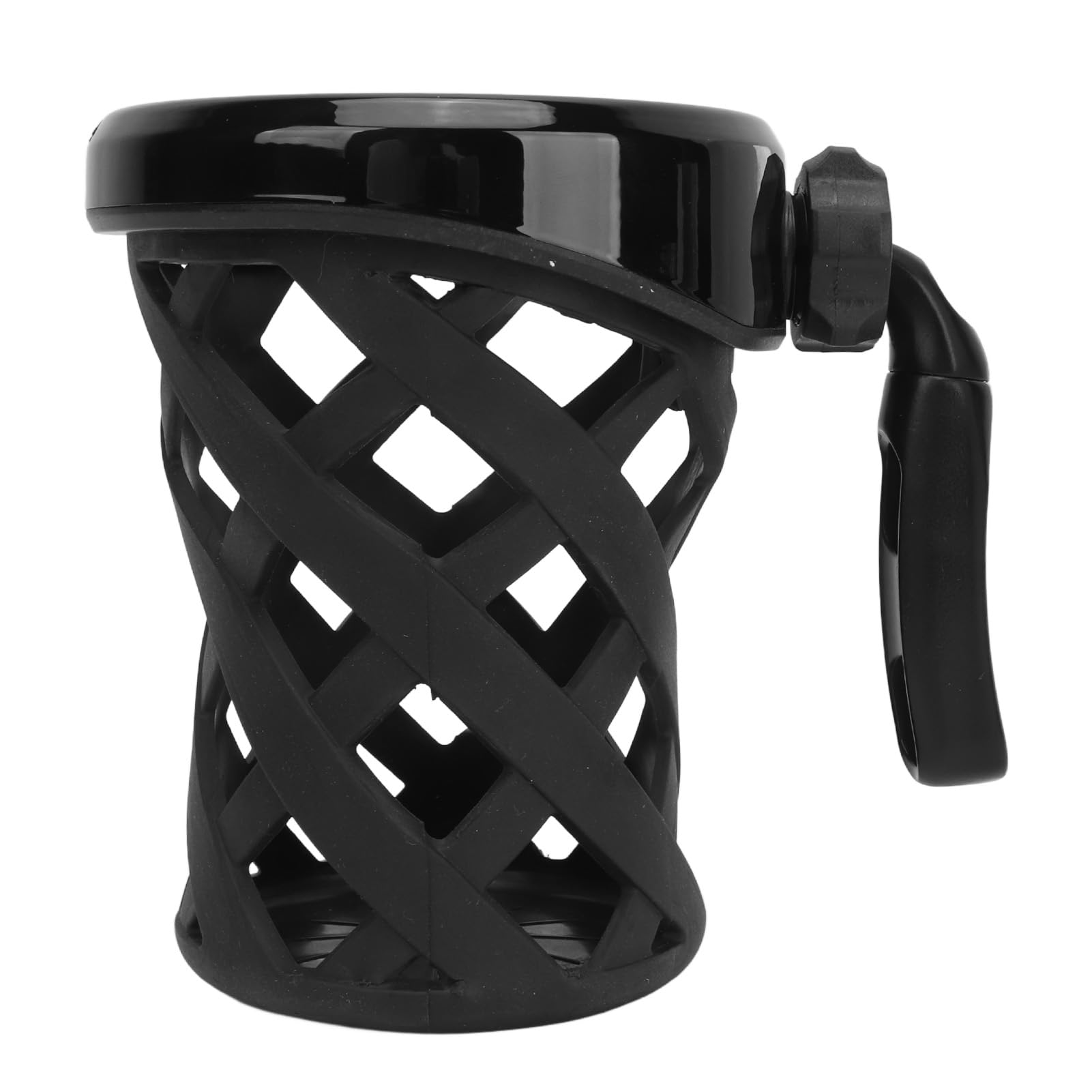 Soporte de Taza de Agua de Motocicleta, Soporte de Tazas de Bebidas de Peso Ligero Confiable para ala Dorada GL1800 F6B (Black)