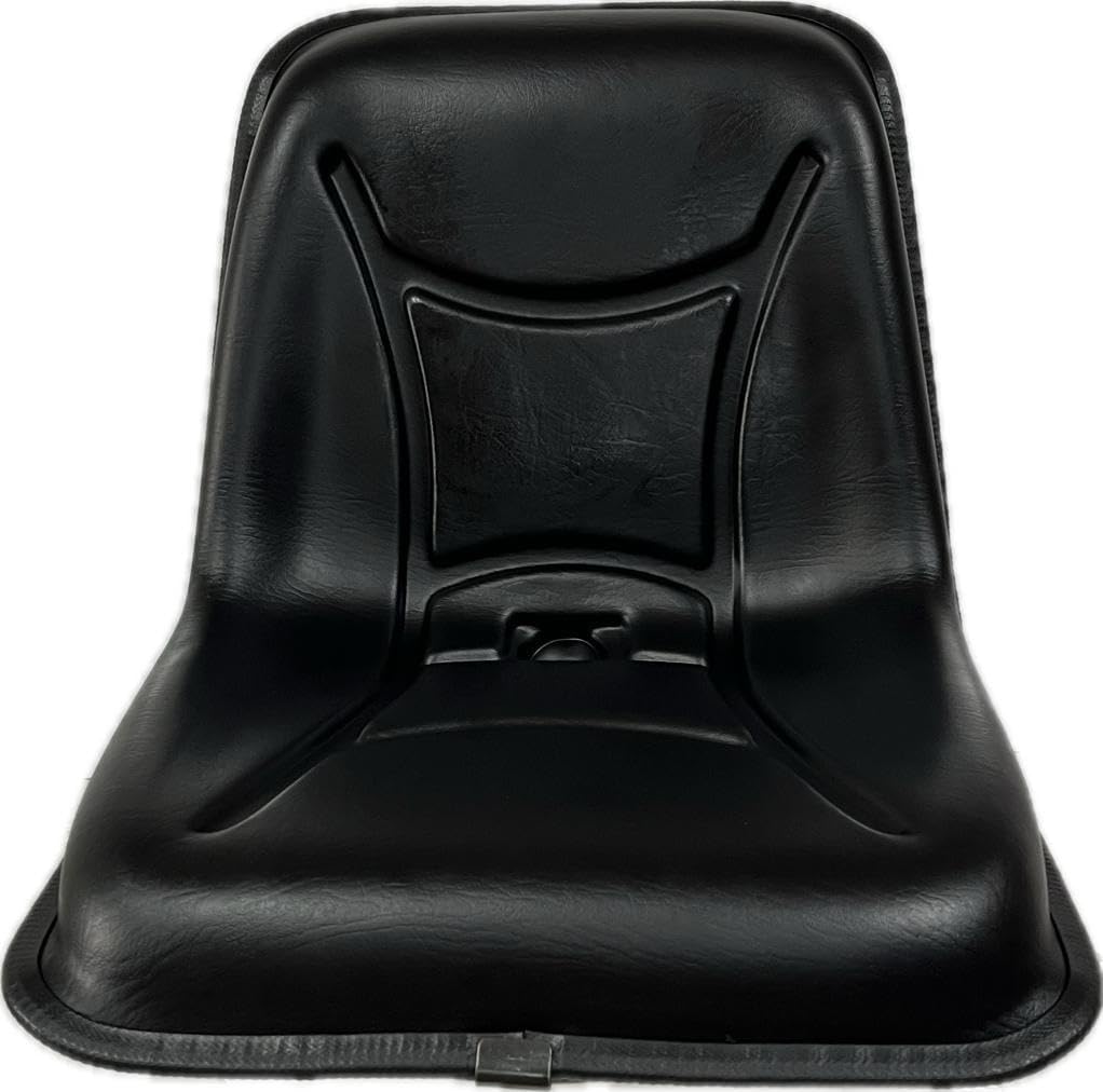 Asiento Cubeta para Tractor, Carro de Golf serie 460 en PVC Negro | Asiento Agrícola, Cortacésped, Tractor, Segadora, Carretilla Elevadora, Máquinas Agrícolas e Industriales