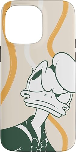 Miniatura 1 de iPhone 14 Pro Max Disney Donald Duck Retro Vintage Glare & Lines Pattern Case
