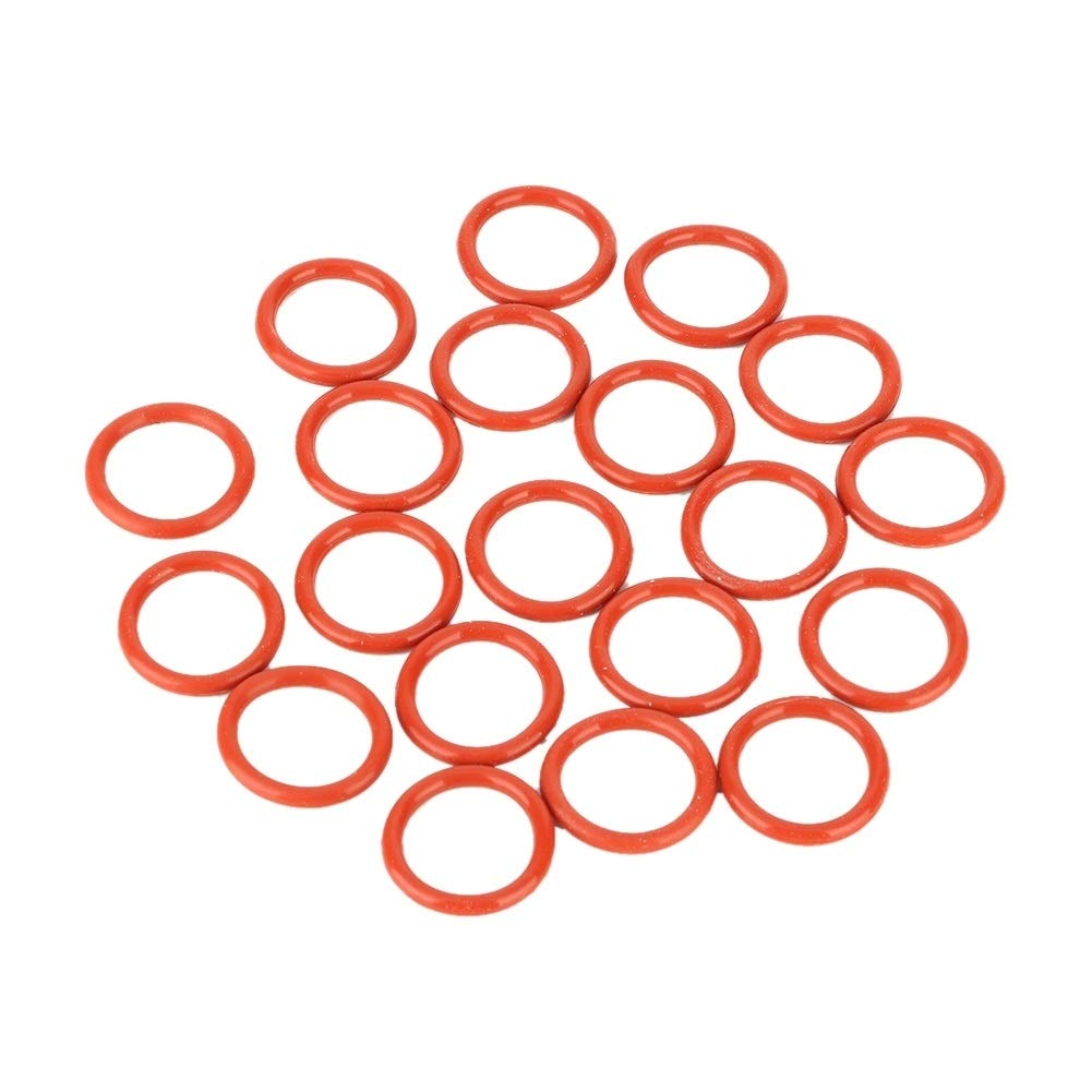 Broco 20pcs Tube Damper Anneaux en silicone for 12AX7 Fit 12AU7 12AT7 12BH7 EL84