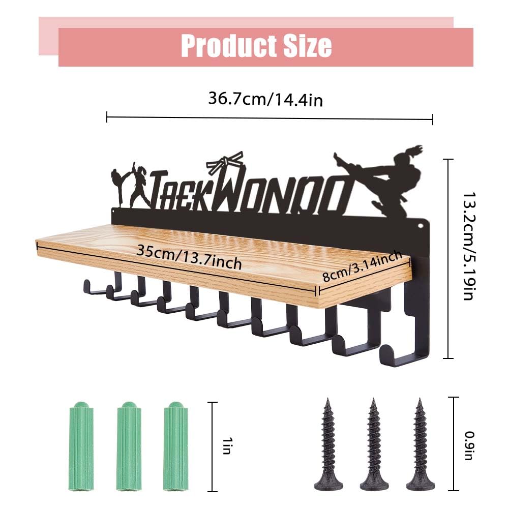 Sports Award Ribbon Organizer Rack SUPERDANT Sports Medal Hanger ...