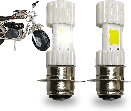 Chikia CT200U H6 Bulb P15D Light Bulb Compatible with Coleman CT200U CT200U-EX MB200 Axis M200 Mini Bike with Hi/Lo Beam