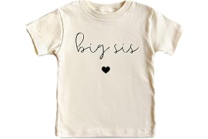 Adorable Toddler 'Big Sister' Announcement T-Shirt